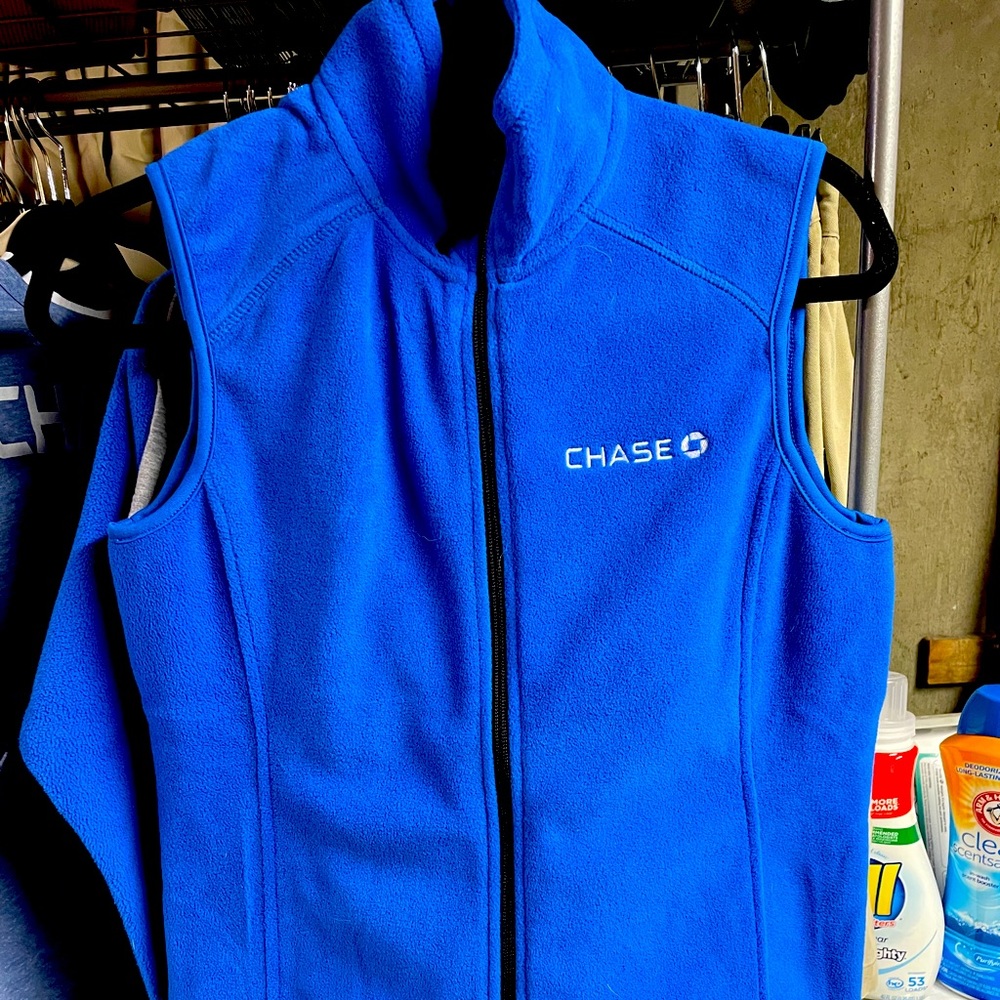 2 Chase uniform fleece vests